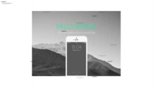 قالب وب سایت Landy V1.0 