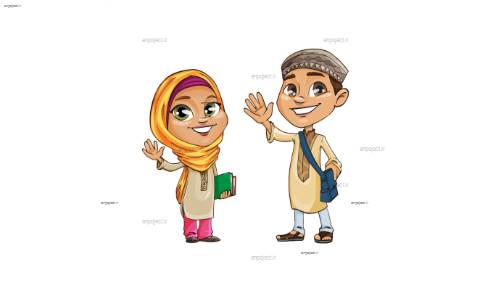 طرح گرافیکی دختر و پسر طرح گرافیکی دختر و پسر