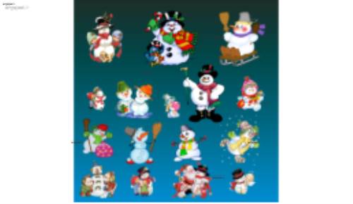 لایه باز آدم برفی