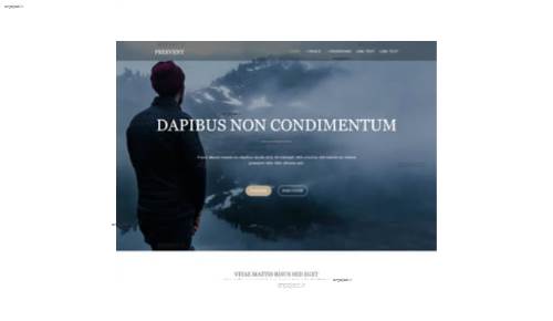 قالب وب سایت Preevent