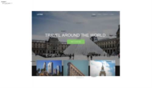 قالب وب سایت Listing