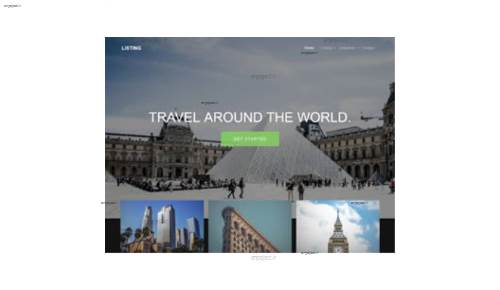 قالب وب سایت Listing قالب وب سایت Listing