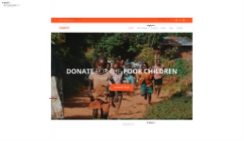 قالب وب سایت Charity