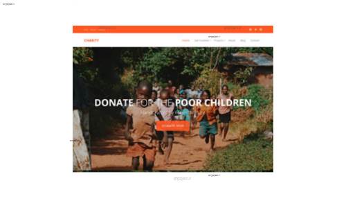 قالب وب سایت Charity قالب وب سایت Charity