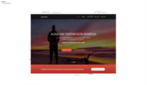 قالب وب سایت Exative