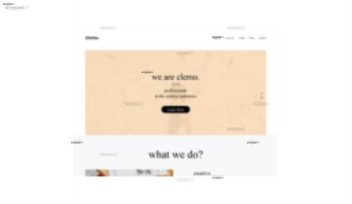 قالب سایت Clemo