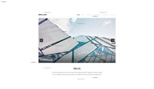 قالب وب سایت Beryllium قالب وب سایت Beryllium