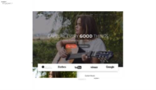 قالب وب سایت Glow