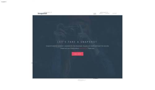 قالب وب سایت Snapshot قالب وب سایت Snapshot