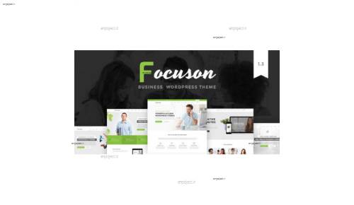 پوسته شرکتی و کسب و کار Focuson برای وردپرس