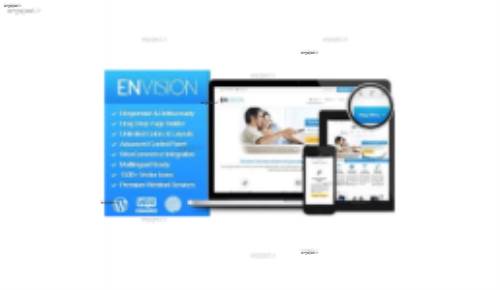دانلود پوسته ورپرس چند منظوره انویژن Envision نسخه 2.0.9.5