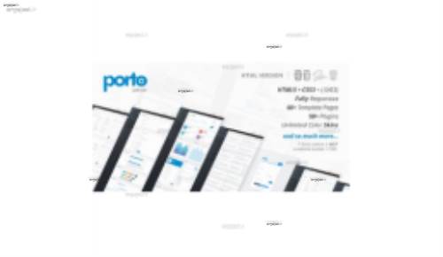 قالب HTML مدیریت وب سایت Porto Admin نسخه 1.4.1