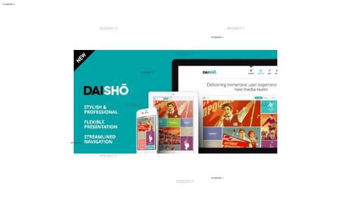 دانلود قالب شرکتی اداری Daisho نسخه 2.3 برای وردپرس