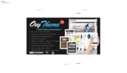 دانلود قالب فروشگاهی اوکسی Oxy نسخه 2.4 برای وردپرس