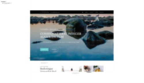 قالب وب سایت Luthum