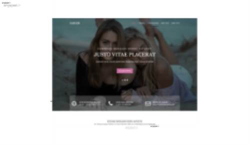 قالب وب سایت Garler