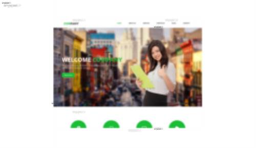 قالب وب سایت Company