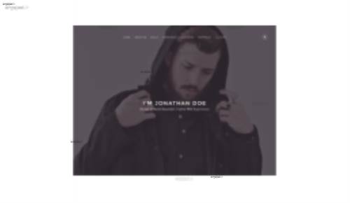 قالب وب سایت Folio