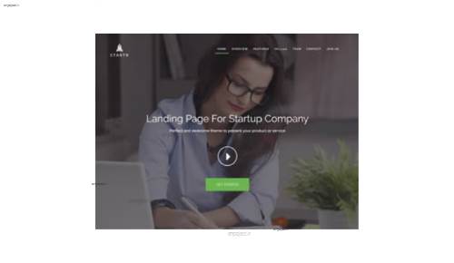 قالب وب سایت Startr