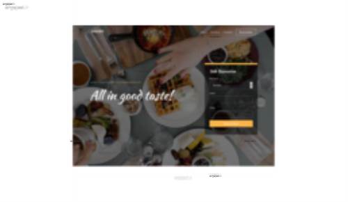 قالب وب سایت Savory