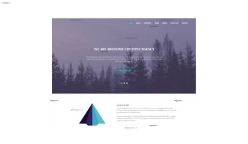 قالب وب سایت Tajam