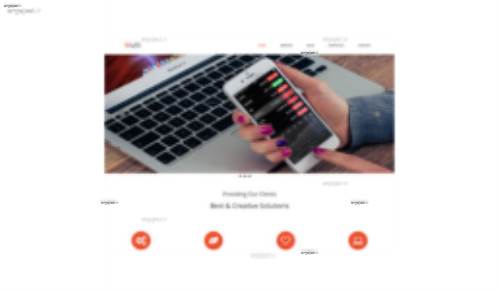 قالب وب سایت multi