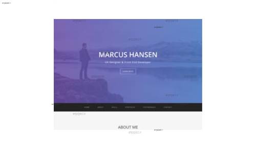 قالب وب سایت Geek