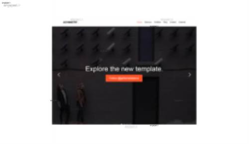 قالب وب سایت Asymmetry