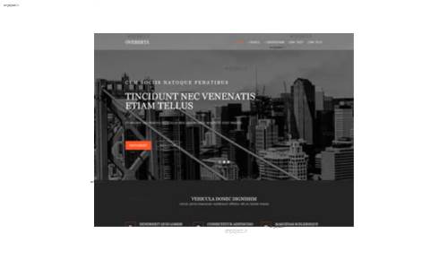 قالب وب سایت Overerts