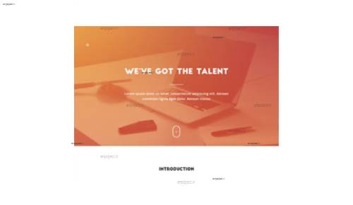 قالب وب سایت Casablanca