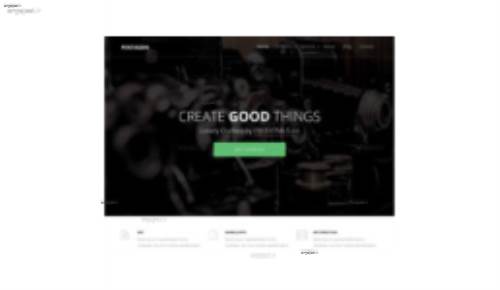 قالب وب سایت Pentagon