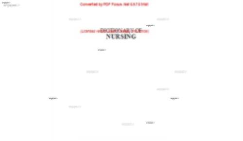  دیکشنری پرستاری و مامایی      