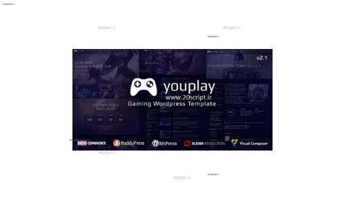 قالب وردپرس گیمینگ Youplay نسخه 2.0.2 قالب وردپرس گیمینگ Youplay نسخه 2.0.2
