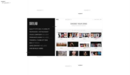 قالب نمونه کار و خلاقانه Skylab نسخه 2.0.7 برای وردپرس