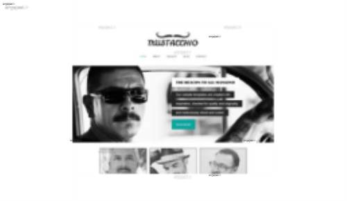 قالب وب سایت Mustacchio 