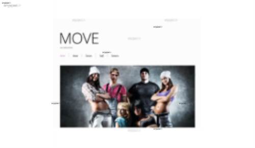 قالب وب سایت Move 