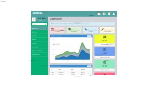 قالب وب سایت SIMINTA 