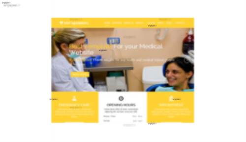 قالب وب سایت WpF Medinova 