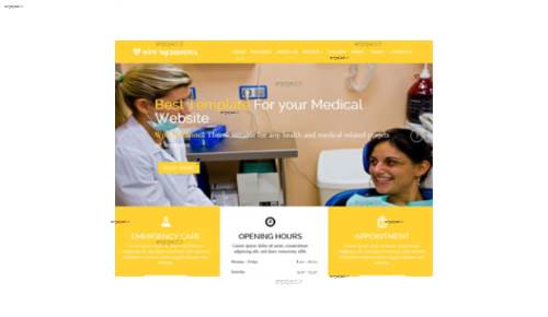 قالب وب سایت WpF Medinova 