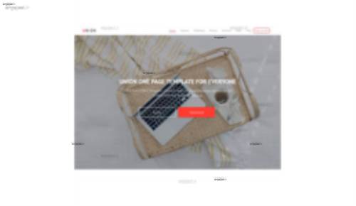 قالب وب سایت Union 