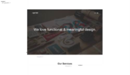 قالب وب سایت Sprint 