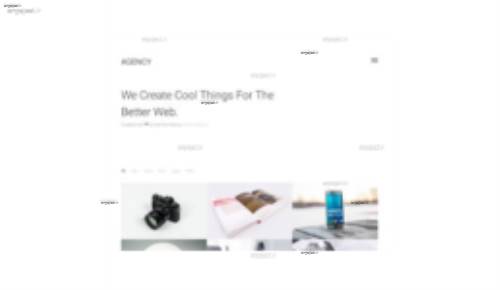 قالب وب سایت Agency 