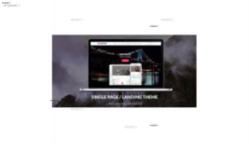 دانلود قالب تک صفحه ای اپ AppStack نسخه 1.2.8