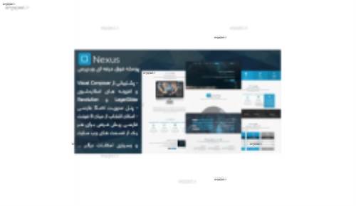 دانلود پوسته شرکتی تجاری نکسوس Nexus نسخه 1.8 برای وردپرس