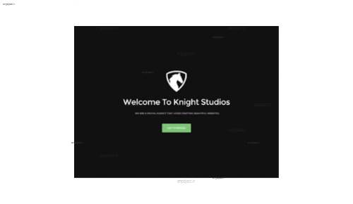 قالب وب سایت Knight 