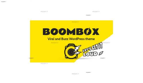دانلود قالب مجله خبری بووم باکس BoomBox برای وردپرس
