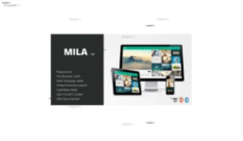 پوسته نمونه کارها Mila برای وردپرس نسخه 1.2