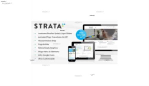 قالب وردپرسی چندمنظوره STRATA نسخه 1.9.1