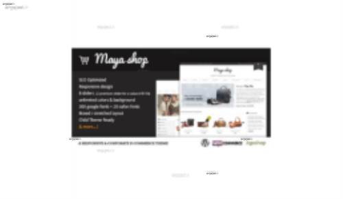 دانلود پوسته مایاشاپ MayaShop نسخه 2.9.3 برای وردپرس