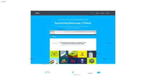 قالب وب سایت Solid  قالب وب سایت Solid